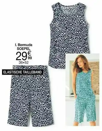 Damart Bermuda soepel aanbieding