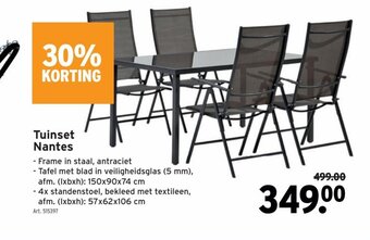 GAMMA Tuinset Nantes aanbieding