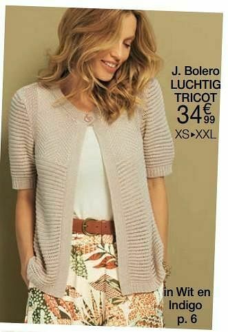 Damart Bolero luchtig tricot aanbieding