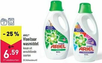 ALDI Vloeibaar wasmiddel aanbieding