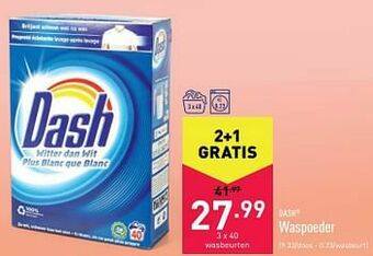 ALDI Waspoeder aanbieding
