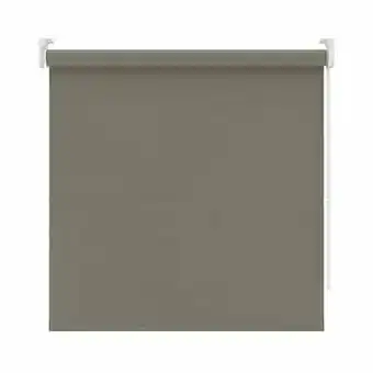 Leen Bakker Rolgordijn verduisterend - warm grijs - 120x190 cm - Leen Bakker aanbieding