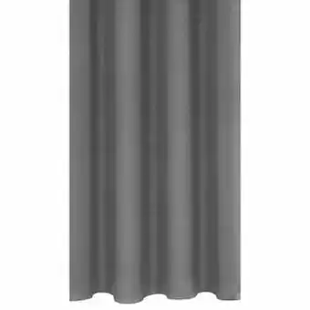 Leen Bakker Gordijnstof Aiden - donkergrijs - 150 cm - Leen Bakker aanbieding