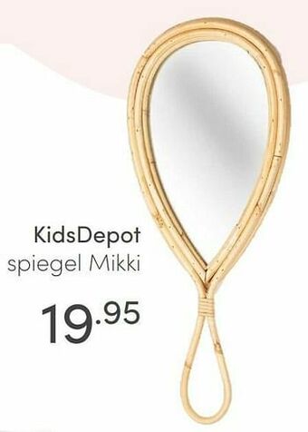 Baby & Tiener Kidsdepot spiegel mikki aanbieding