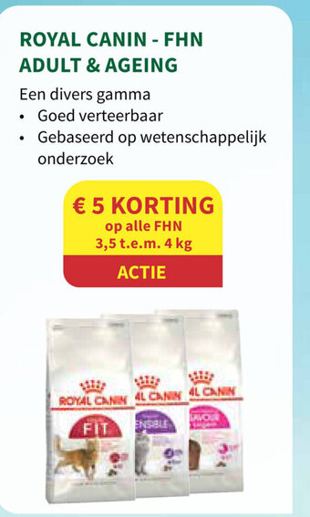 Horta Royal Canin - FHN Adult & Ageing aanbieding