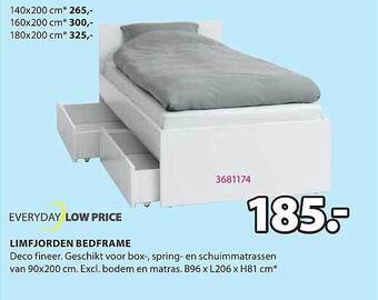 Jysk Limfjorden Bedframe aanbieding