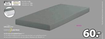 Jysk Plus F30 Schuimmatras aanbieding