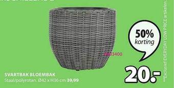 Jysk Svartbak Bloembak aanbieding