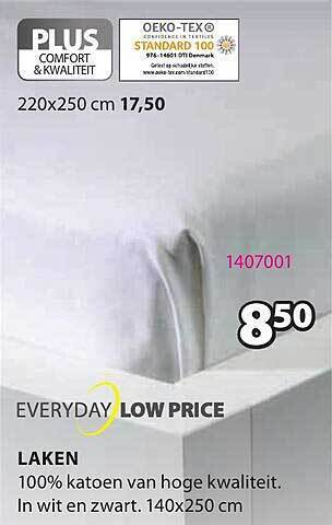 Jysk Laken aanbieding