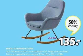 Jysk Nebel Schommelstoel aanbieding