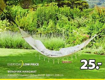 Jysk Bergfink Hangmat aanbieding