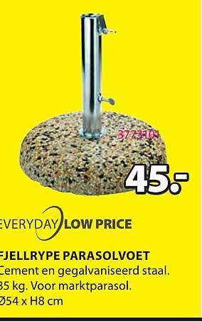 Jysk Fjellrype Parasolvoet aanbieding