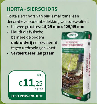 Horta Horta - Sierschors 60L aanbieding