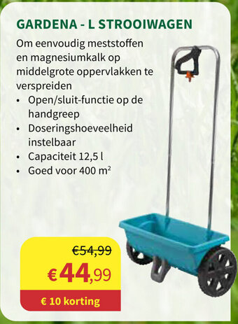 Horta Gardena - L Strooiwagen aanbieding