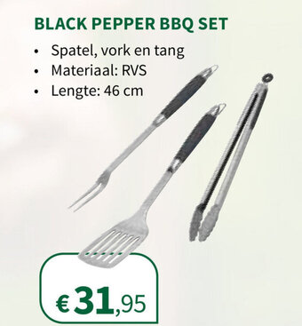 Black Pepper BBQ Set