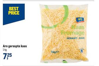 Makro Aro Geraspte Kaas aanbieding