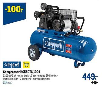 Makro Compressor aanbieding