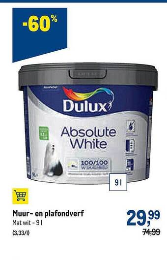 Makro Muur En Plafondverf aanbieding