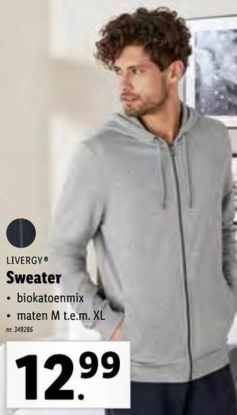 Lidl Sweater aanbieding