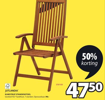 Jysk Kamstrup Standenstoel aanbieding