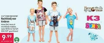 ALDI Nachtkledij voor kinderen aanbieding