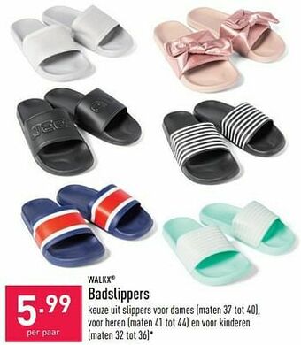 ALDI Badslippers aanbieding