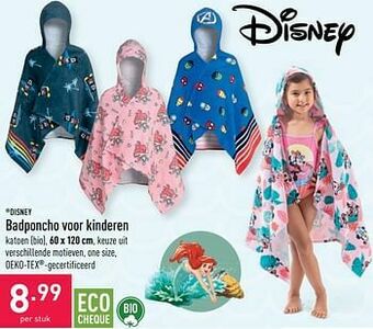 ALDI Badponcho voor kinderen aanbieding