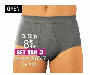 Damart Slip aanbieding