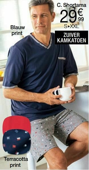 Damart Shortama aanbieding