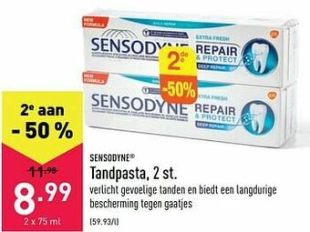 ALDI Tandpasta aanbieding