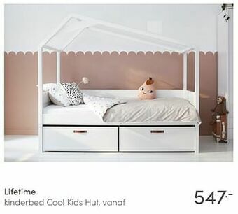 Baby & Tiener Lifetime kinderbed cool kids hut aanbieding