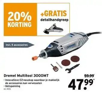 Dremel multitool 3000mt
