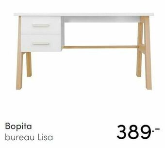 Baby & Tiener Bopita bureau lisa aanbieding