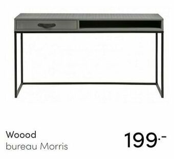 Baby & Tiener Woood bureau morris aanbieding