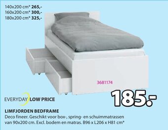 Jysk Limfjorden Bedframe aanbieding