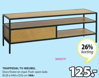 Jysk Trappedal TV-Meubel aanbieding