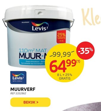 Brico Levis Muurverf aanbieding