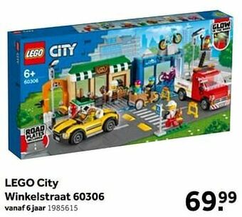 Intertoys Lego city winkelstraat 60306 aanbieding