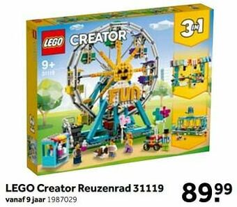 Intertoys Lego creator reuzenrad 31119 aanbieding