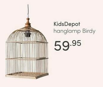Baby & Tiener Kidsdepot hanglamp birdy aanbieding