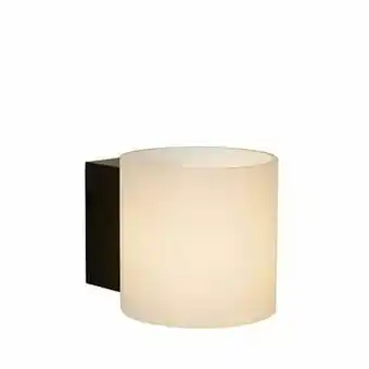 Leen Bakker Lucide wandlamp Jelte - zwart - Leen Bakker aanbieding