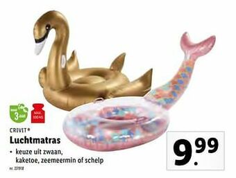 Lidl Luchtmatras aanbieding