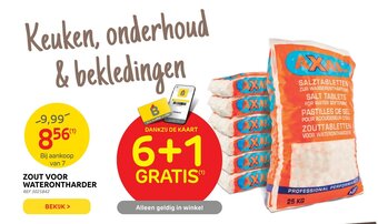 Brico Zout Voor Waterontharder aanbieding