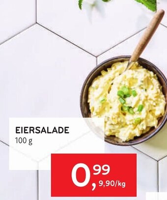 Alvo Eiersalade 100g aanbieding