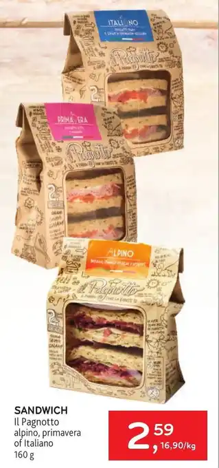 Sandwich 160g