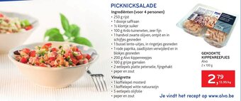 Alvo Gekookte kippenreepjes aanbieding