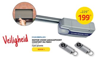 Brico Chamberlain Motor Voor Garagepoort Comfort ML700EV aanbieding