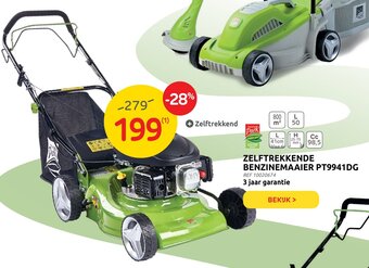 Brico Zelftrekkende Benzinemaaier PT9941DG aanbieding