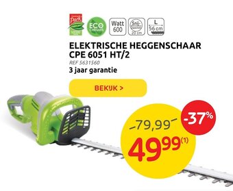 Brico Elektrische Heggenschaar CPE 6051 HT/2 aanbieding