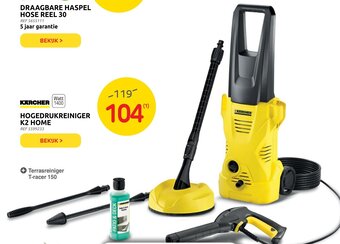 Brico Karcher Hogedrukreiniger K2 Home aanbieding